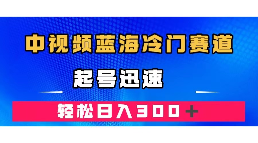 中视频蓝海冷门赛道，韩国视频奇闻解说，起号迅速，日入300＋网创吧-网创项目资源站-副业项目-创业项目-搞钱项目网创吧